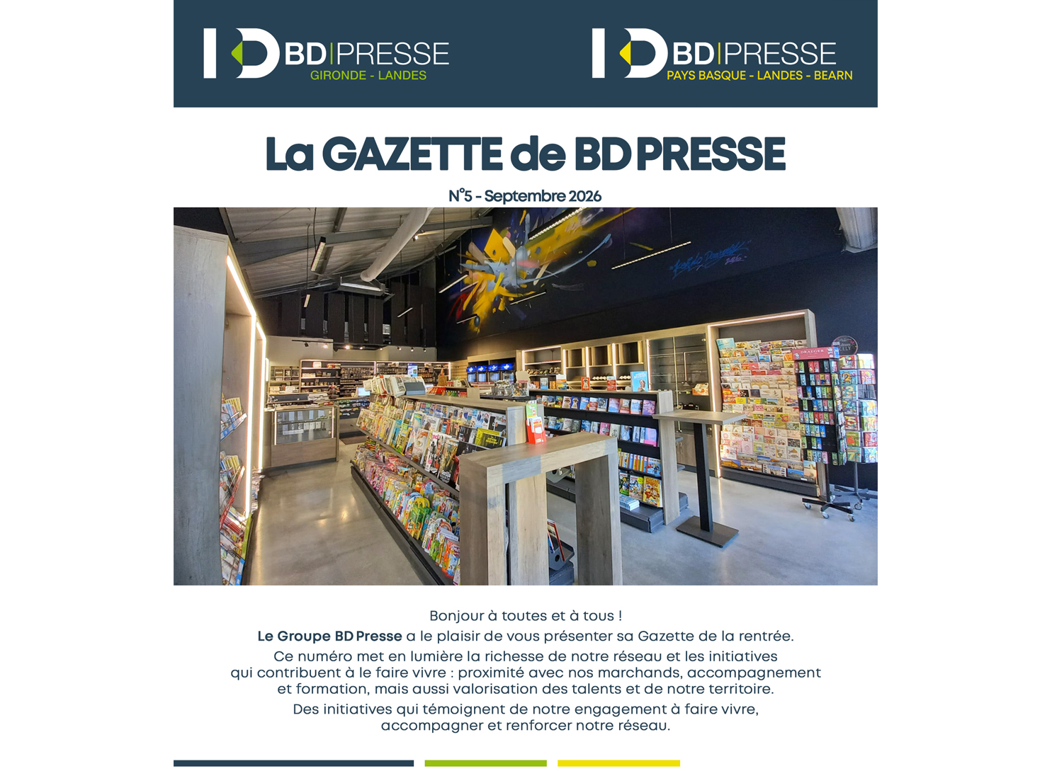 La GAZETTE d e BD PRESSE N°5 - Septembre 2026
